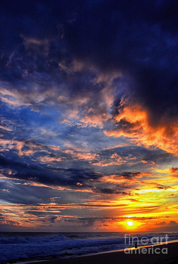 Sunset Photo Shoot Banzai Beach  Photograph by Thomas R Fletcher