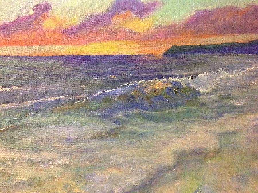 Sunset Painting - Sunset Point by Jim Noel