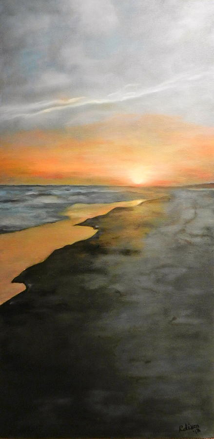 Sunset Point Painting by Rusty Dixon - Fine Art America