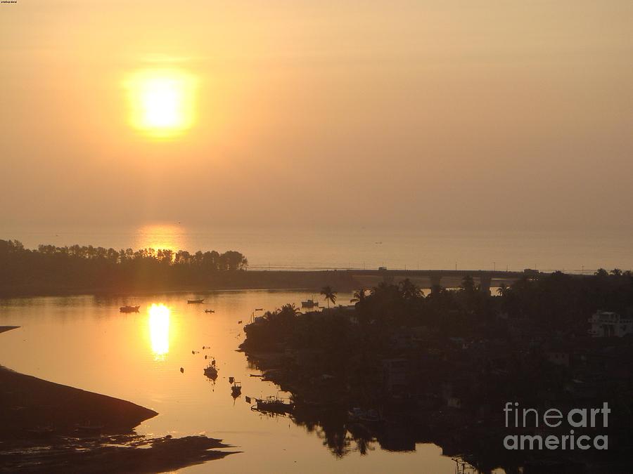 Sunset Photograph by Pradeep Desai