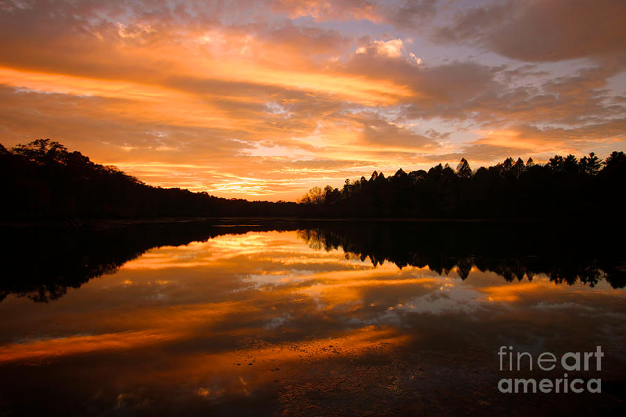 Sunset Reflections Photograph by Heidi Farmer