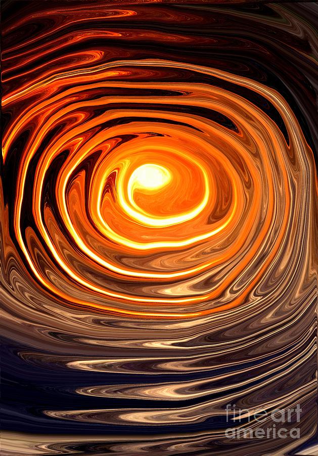 Sunset Ripples Digital Art by Chris Butler