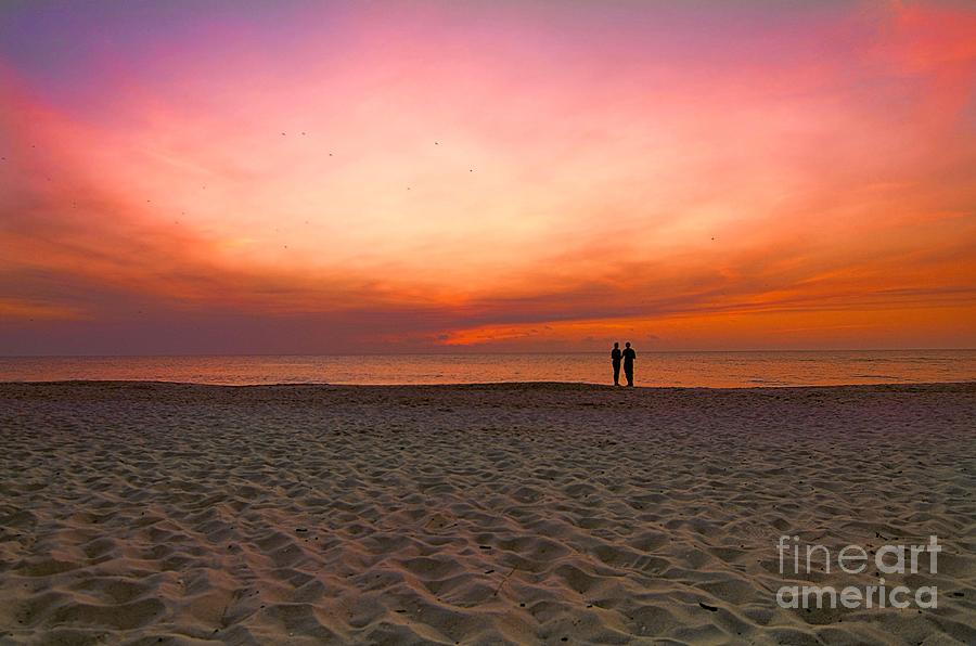 Sunset Romance Photograph by Elaine Manley