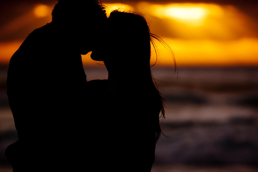 Sunset Photograph - Sunset Romance by Yngve Alexandersson