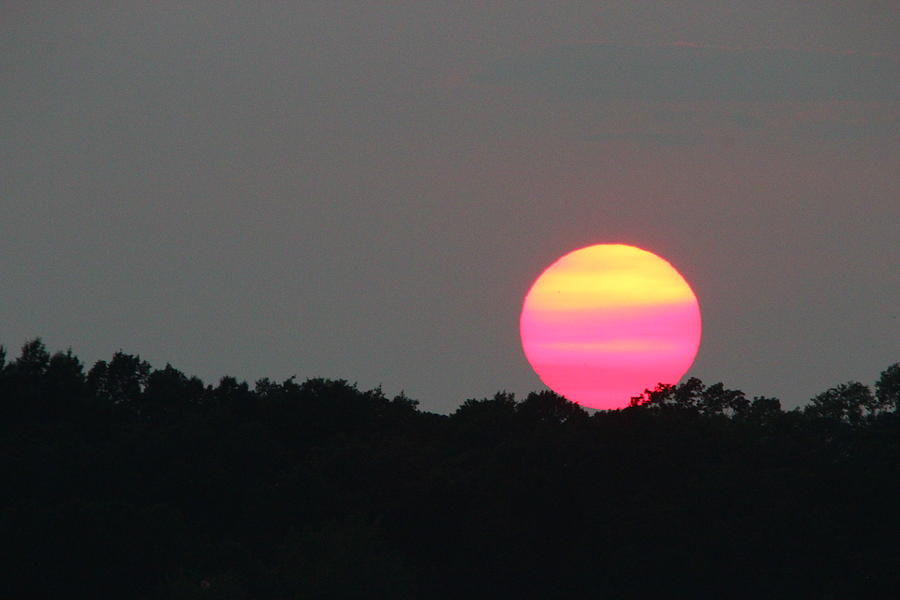 Sunset - Ross Barnett Reservoir Photograph by Marilyn Dykes - Fine Art ...