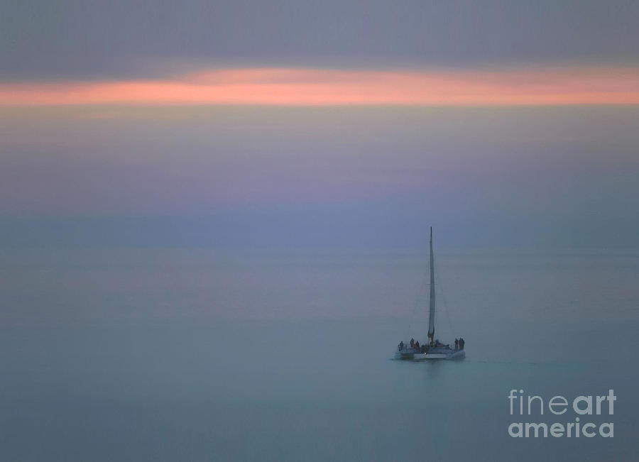 Sunset Sail Photograph by Clare VanderVeen