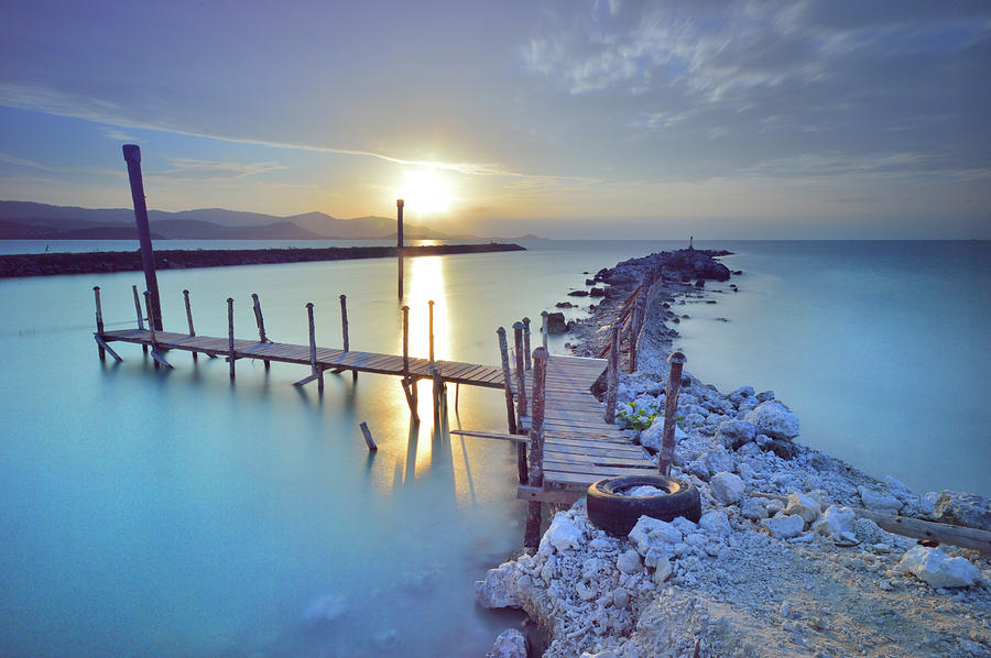 Sunset Seascape Photograph by Photo By Arztsamui