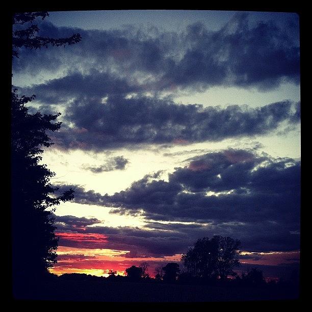 Sunset Photograph - #sunset September 8, 2012 by Yana Galanin