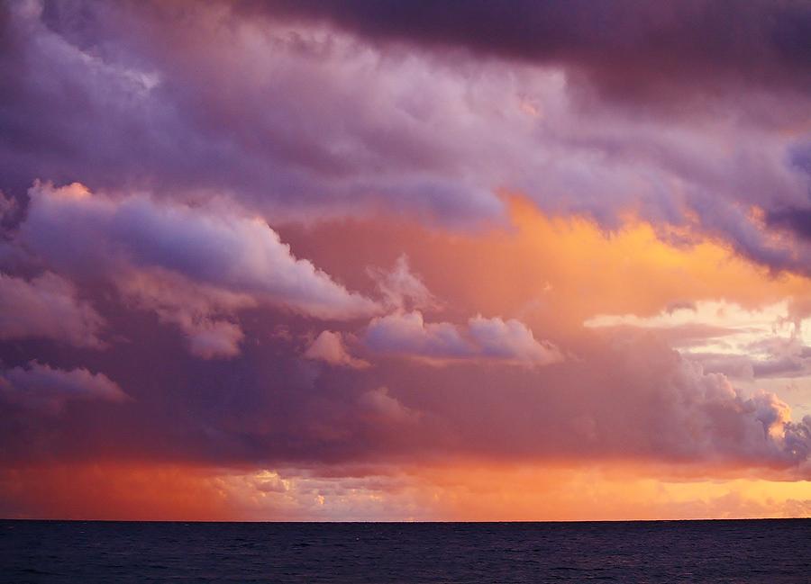 Sunset Storm Photograph