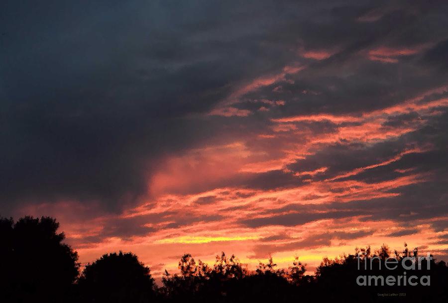 Sunset Streaks Photograph by Luther Fine Art