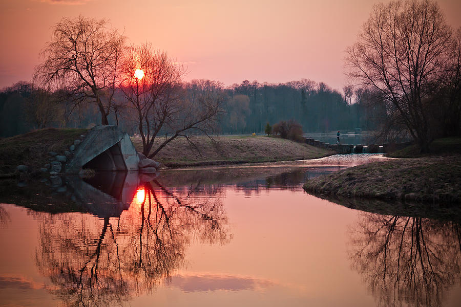 Sunset Photograph by Sviatlana Kandybovich