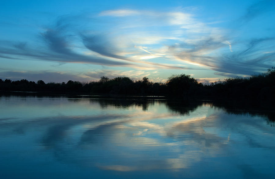 Sunset Swirls Photograph by Tam Ryan