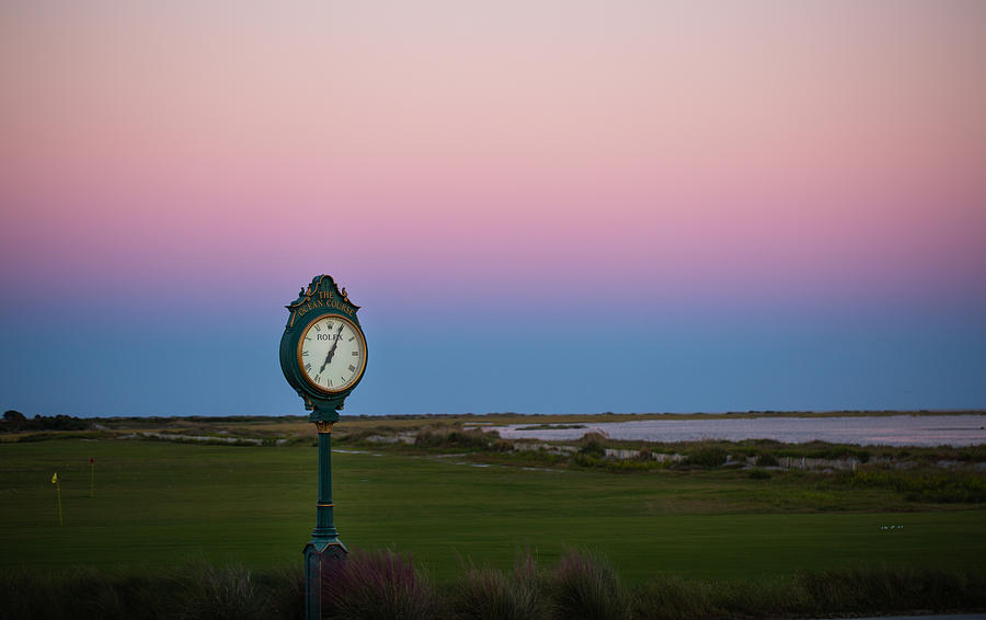 Sunset Time at the Ocean Course Photograph by Christy Cox