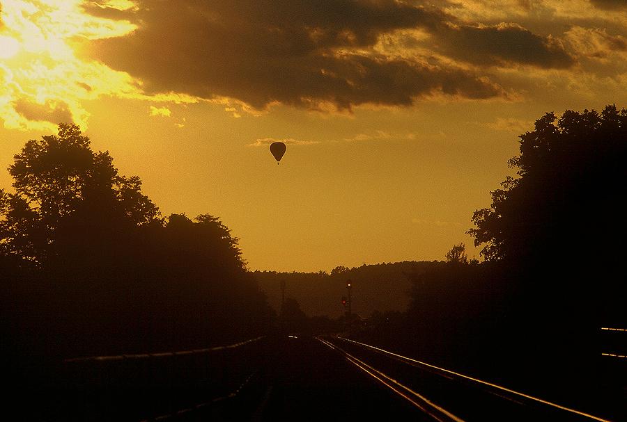 Sunset Traveler Photograph by Rodney Lee Williams