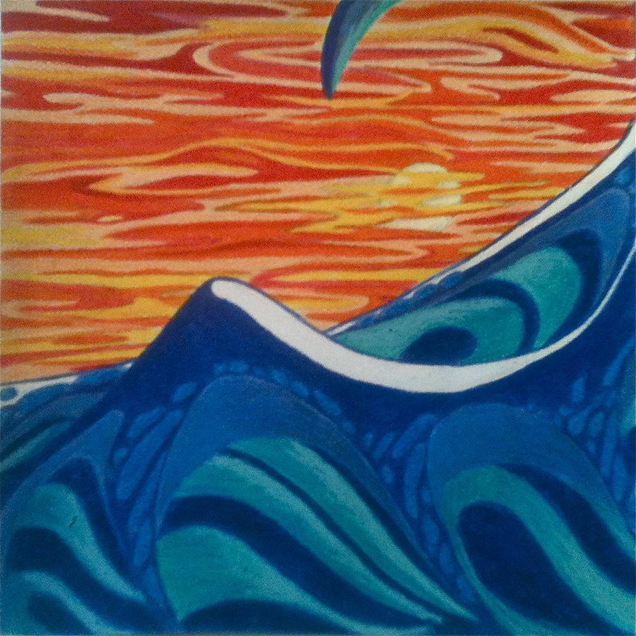 Sunset Pastel - Sunset Tsunami by Tammi Byrum