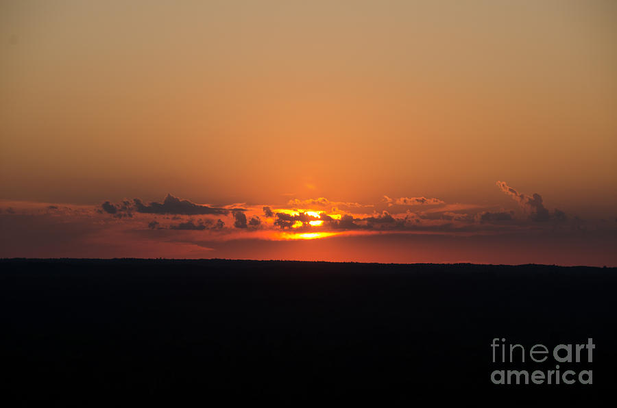 Sunset View from Fire Tower 2 Photograph by Cassie Marie Photography