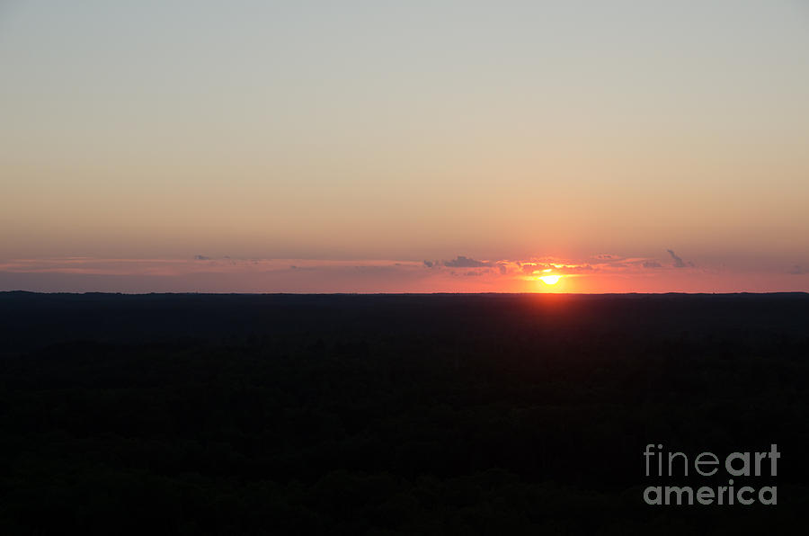Sunset View from the Fire Tower 3 Photograph by Cassie Marie Photography