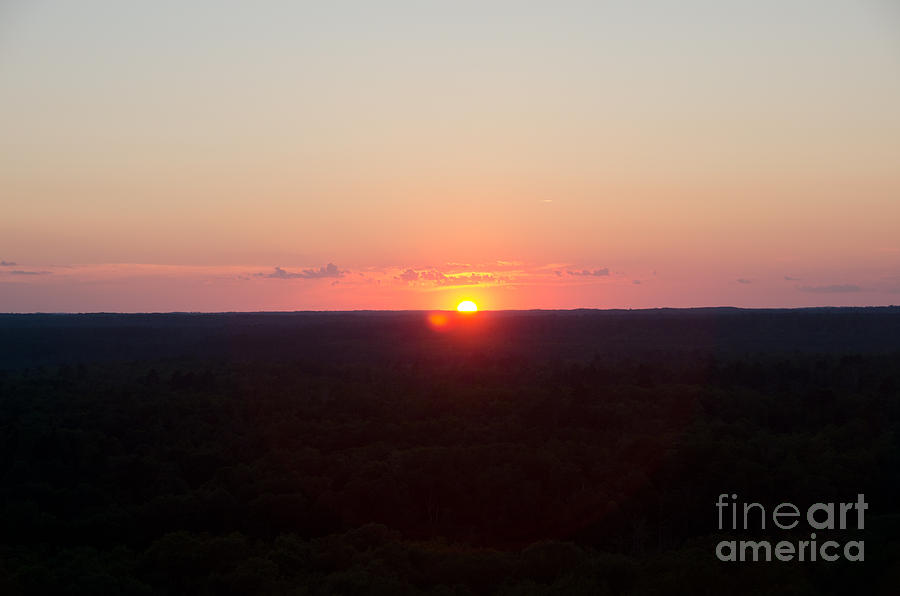 Sunset View from the Fire Tower 5 Photograph by Cassie Marie Photography