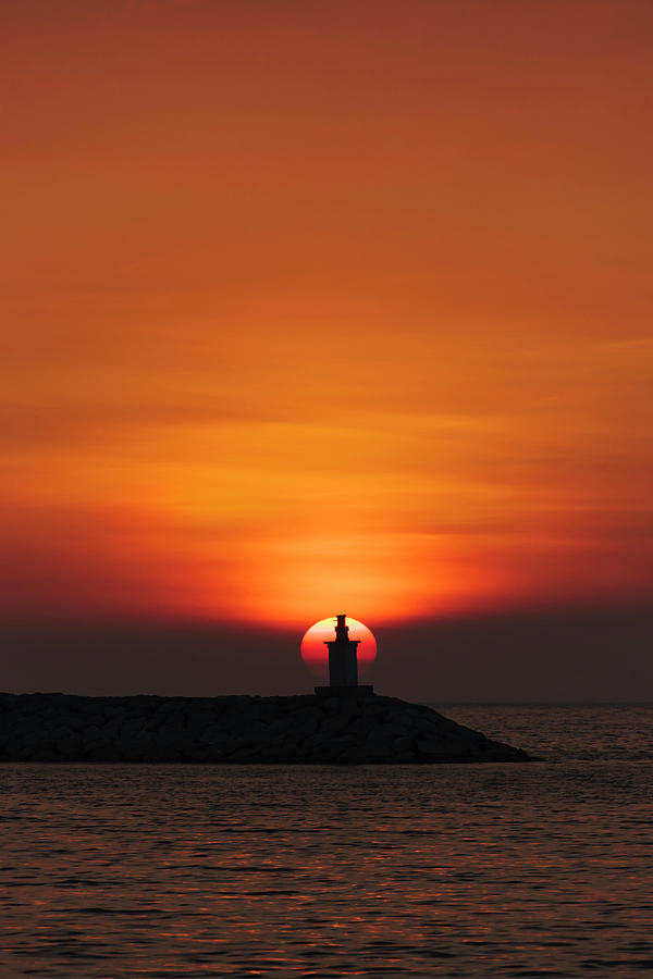 In light of this. Manila Sunset. Керченский Маяк закат. Принт закат.