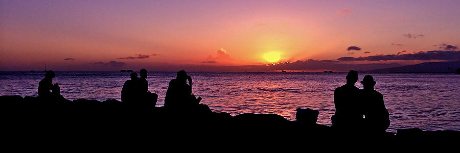 Sunset Watchers #2 Photograph