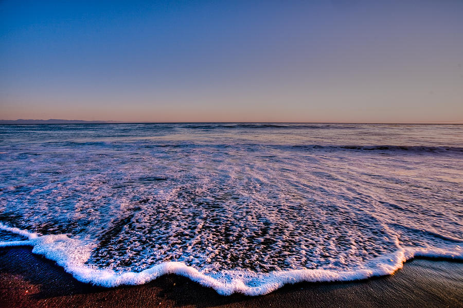 Sunset Waves Photograph by Tommy Farnsworth