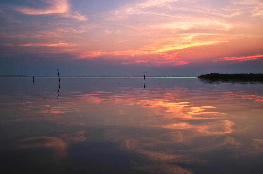 Sunset Photograph - Sunset Whalehead Club by Craig Szymanski