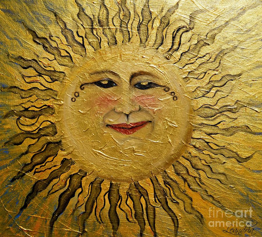 Sunshine 2012 Painting by Leandria Goodman