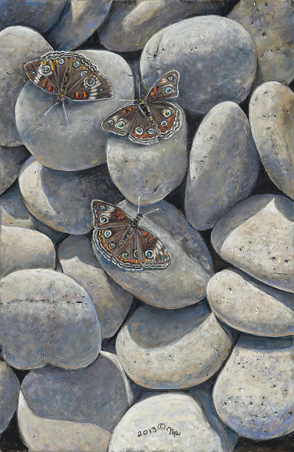 Sunshine and Butterflies Painting by Nick Payne
