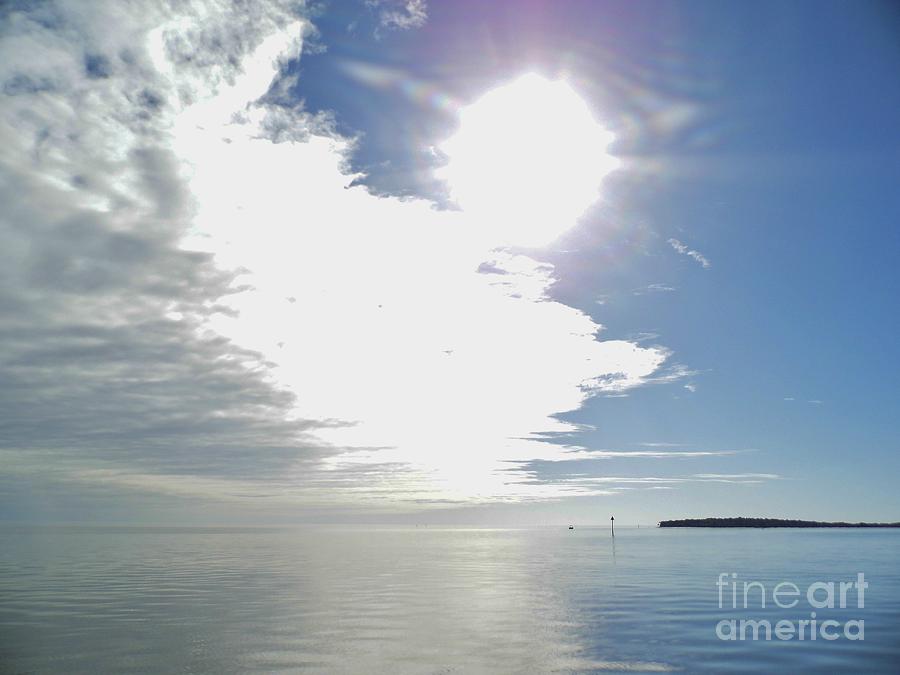 Nature Photograph - Sunshine and Water by D Hackett
