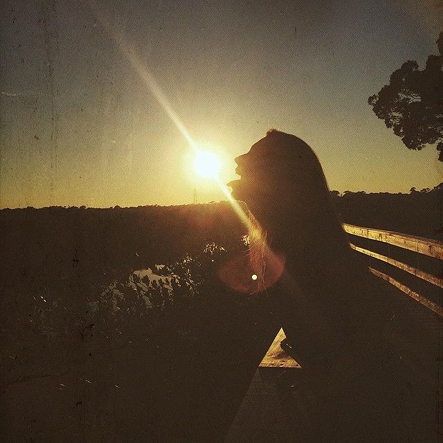 Sunset Photograph - Sunshine Is My Favorite Flavor by Allie Wisniewski