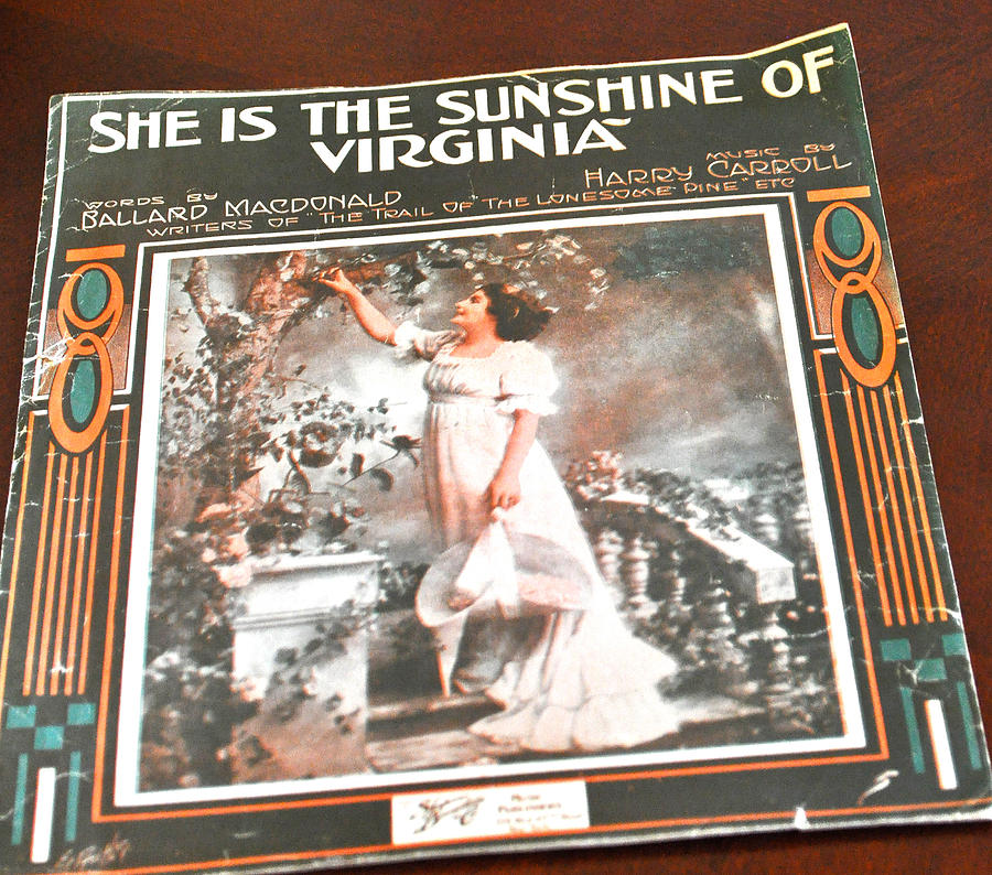 Sunshine Of Virginia Photograph by Jay Milo
