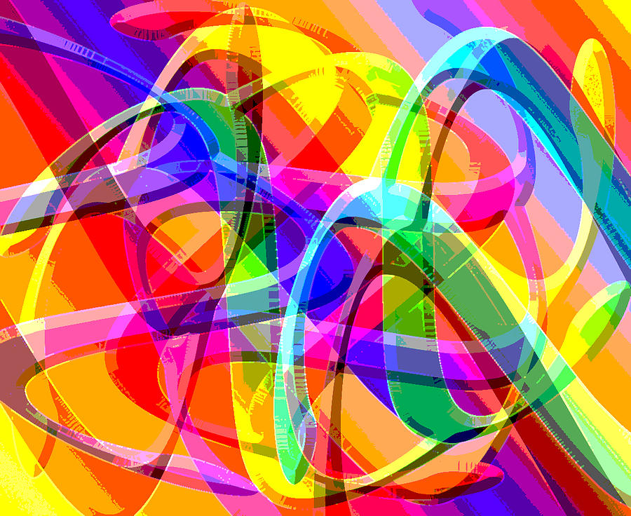Abstract Digital Art - Sunshine Soul by Digital  Hiccup