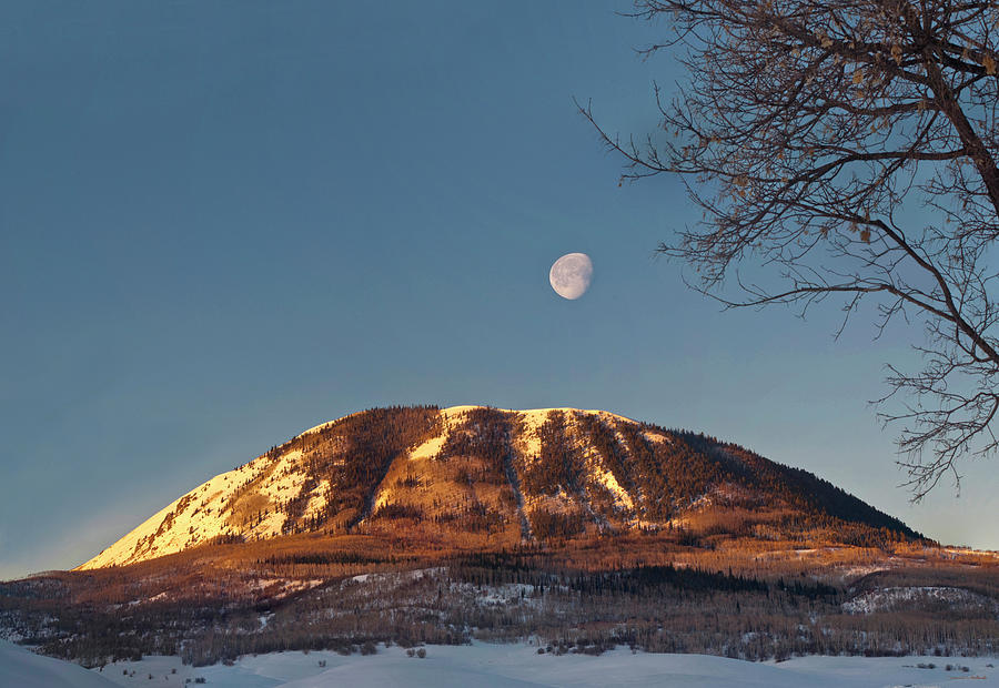 Sunshine Super Moon Photograph by Daniel Hebard