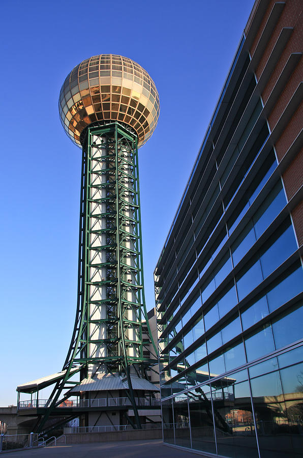 Sunsphere and Conference Center Photograph by Melinda Fawver