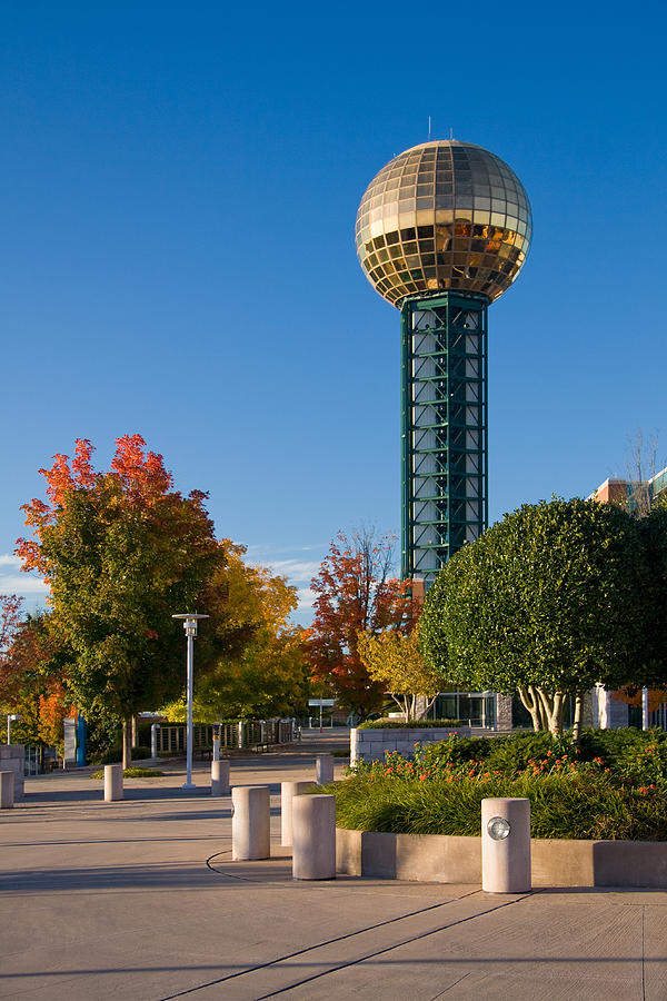 Sunsphere and Worlds Fair Park Photograph by Melinda Fawver