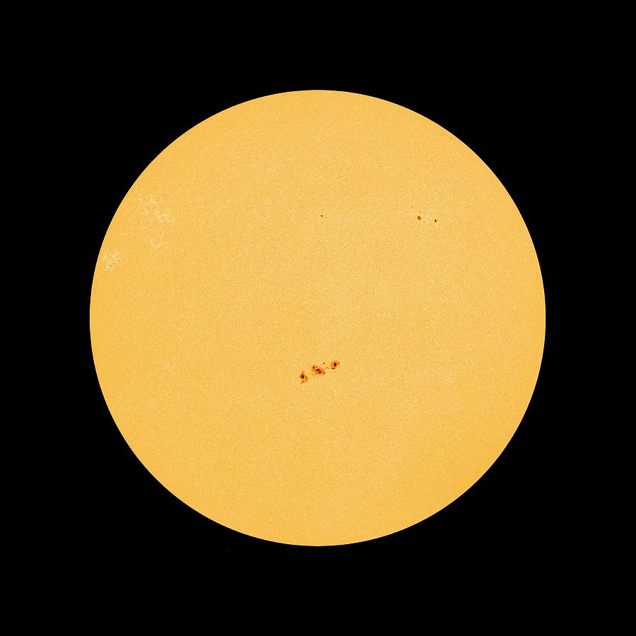 Sunspot 1158 Photograph by Nasa/sdo/stanford/science Photo Library