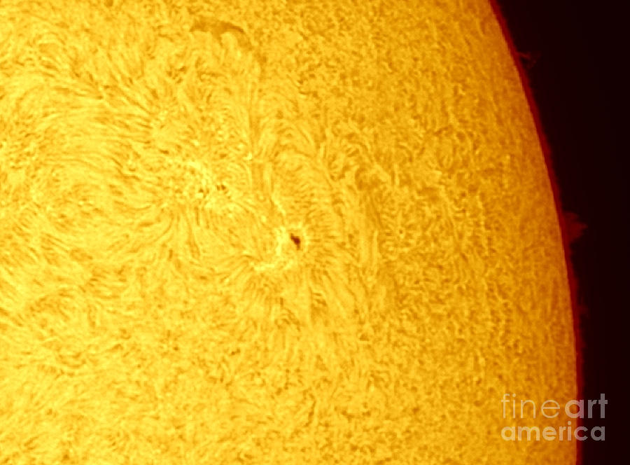 Sunspot 1806, 2013 Photograph by John Chumack