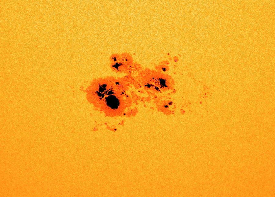 Sunspot Ar2192 Photograph by Nasa/sdo/science Photo Library
