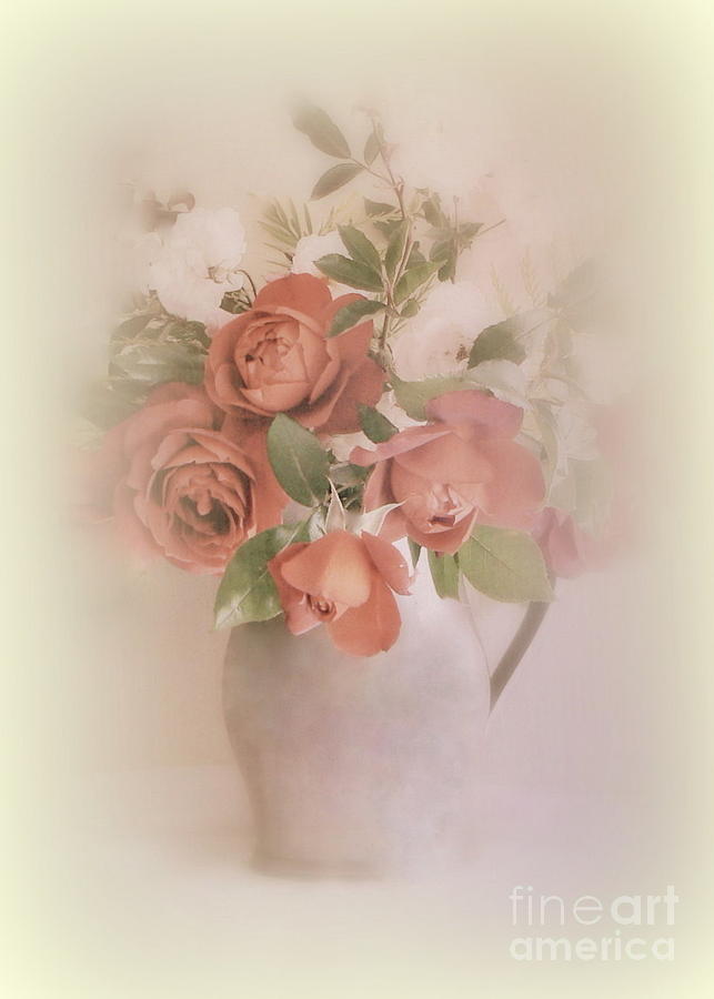 Rose Photograph - Sunwashed Bouquet by Diana Besser