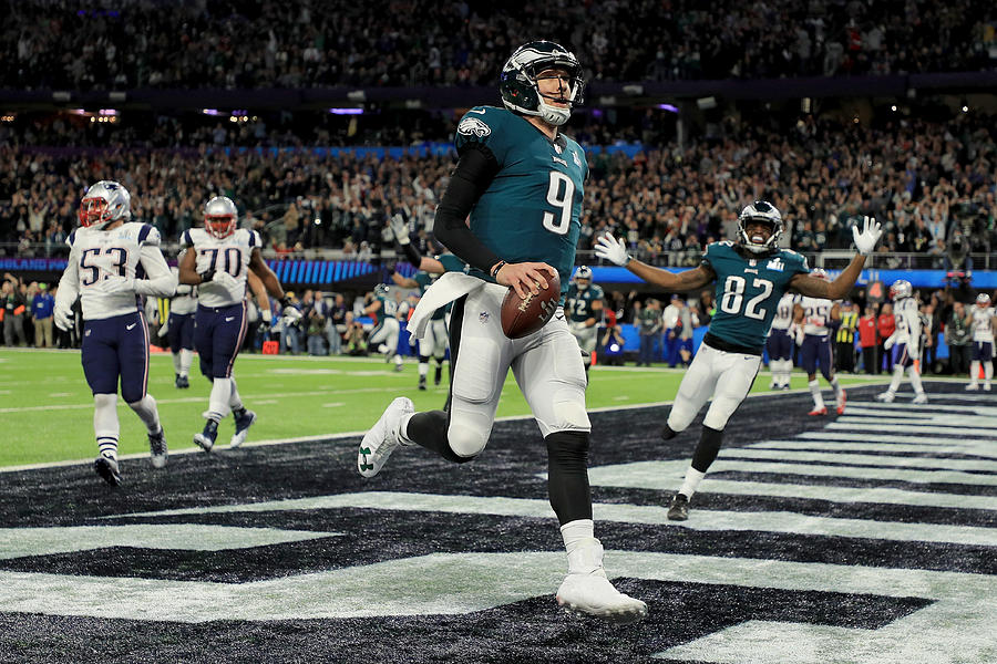 Super Bowl LII - Philadelphia Eagles v New England Patriots Photograph by Mike Ehrmann