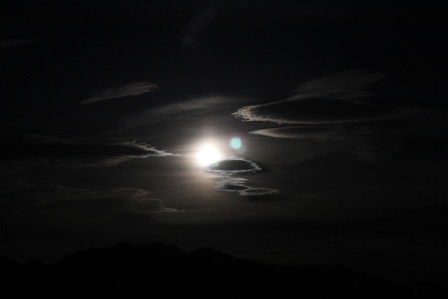 Alien Photograph - Super Moon in Kodachrome by Carolina Liechtenstein