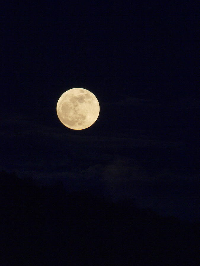 Super Moon One Photograph by Joshua House