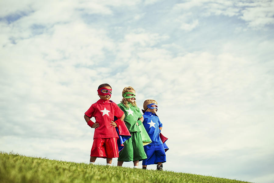 Super Preschoolers Photograph by RichVintage