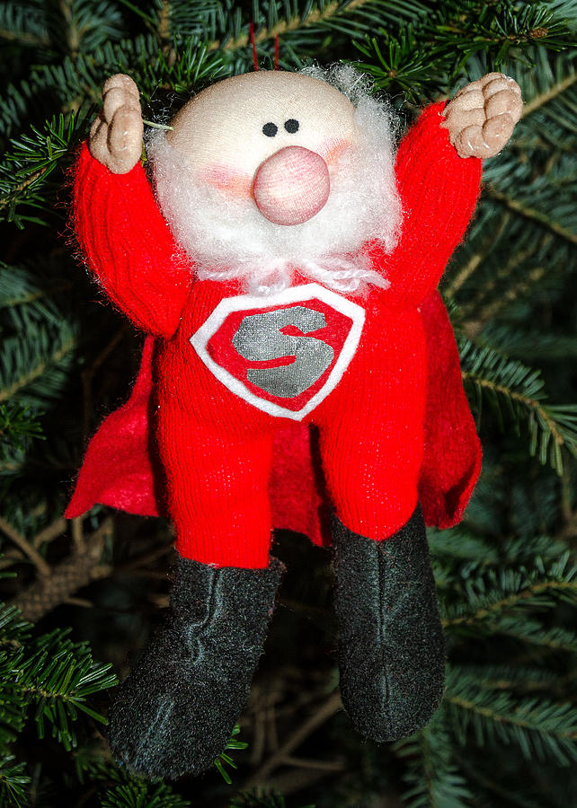 Super Santa Photograph by Georgette Grossman