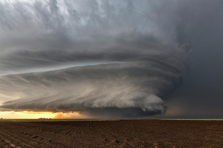 Supercell Thunderstorm Photograph By Roger Hill Science Photo Library