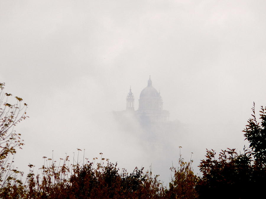 Superga Photograph - Superga nella nebbia by Pierfrancesco Maria Rovere