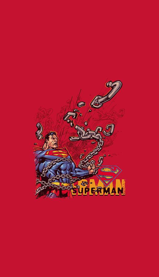 Man Of Steel Digital Art - Superman - Breaking Chains by Brand A