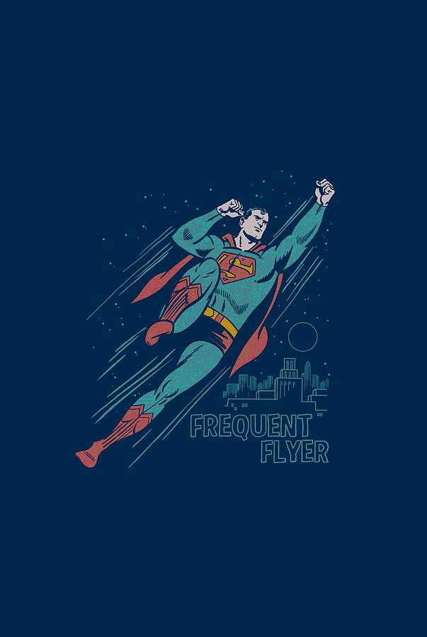 Man Of Steel Digital Art - Superman - Frequent Flyer by Brand A