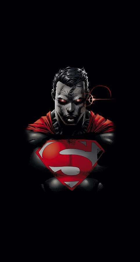 Man Of Steel Digital Art - Superman - Heat Vision Charged by Brand A