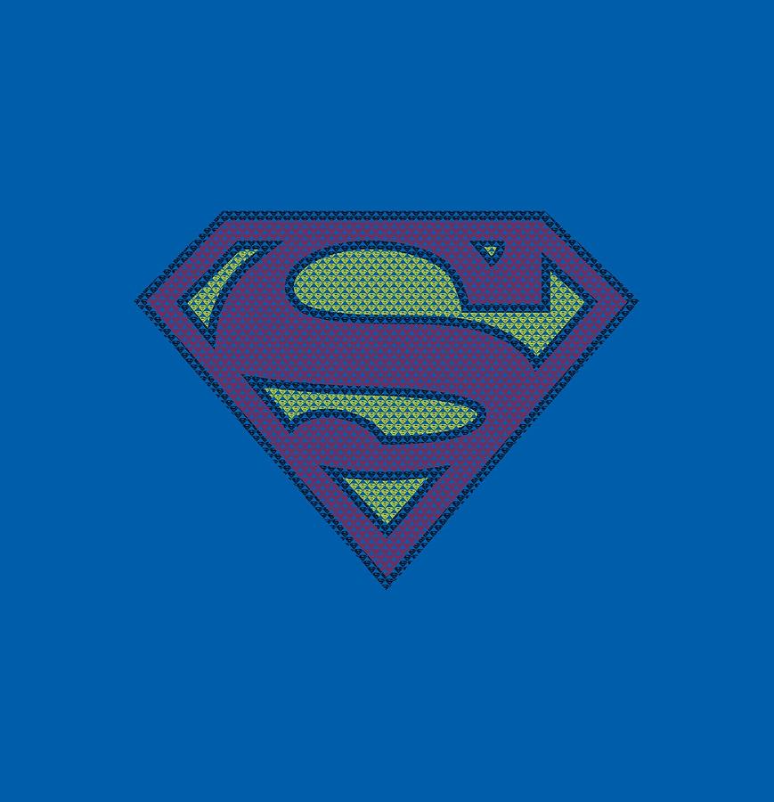 Superman Digital Art - Superman - Little Logos by Brand A Superman Digital Art - Superman - Little Logos by Brand A